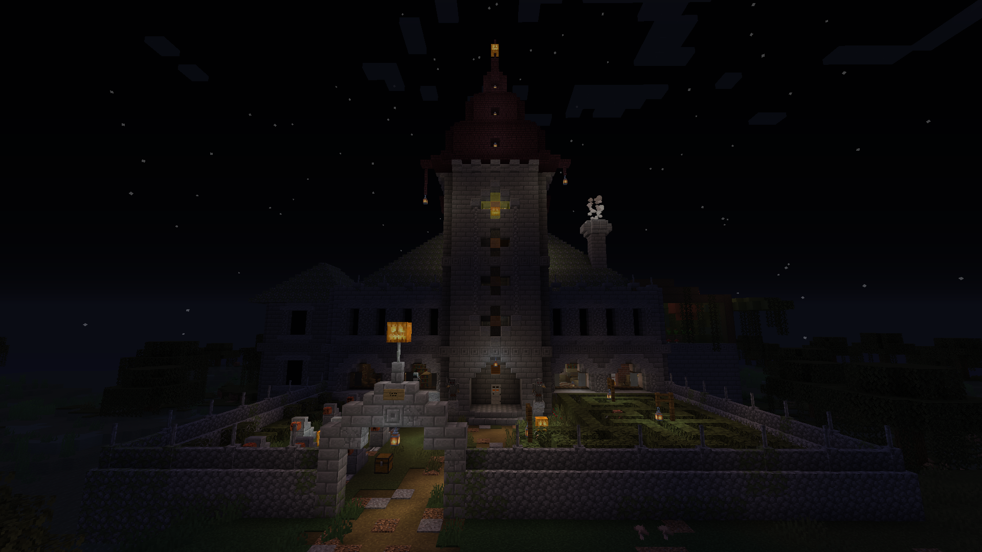 Скачать Pumpkin Manor для Minecraft 1.14.4